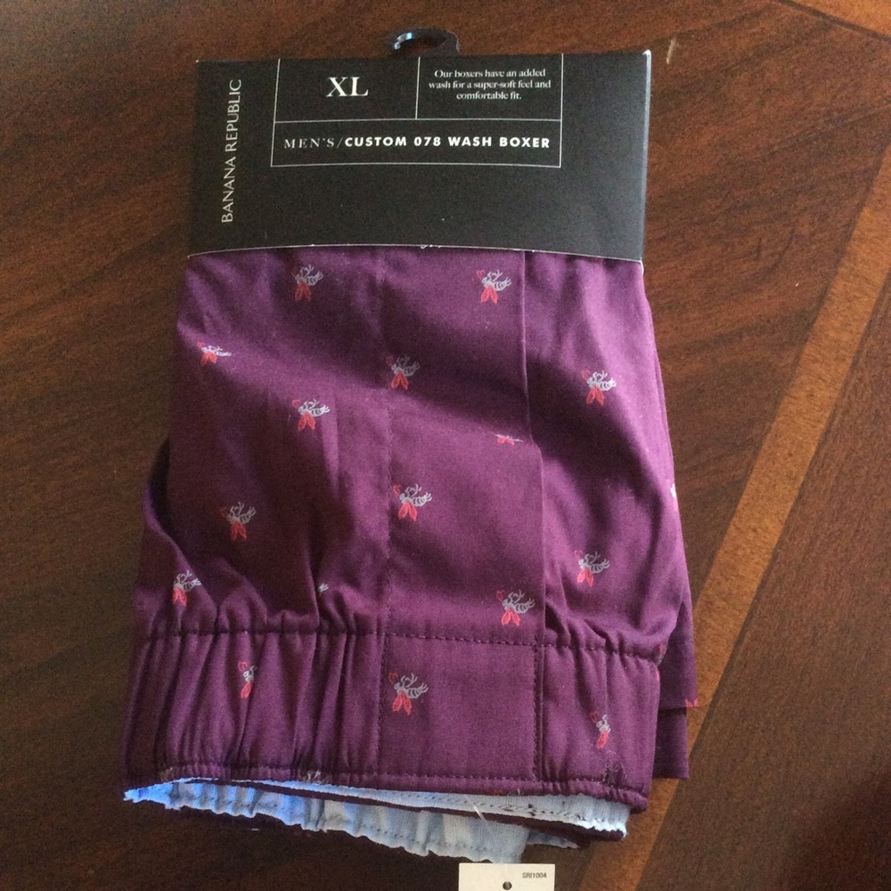 Men's XL wash boxer